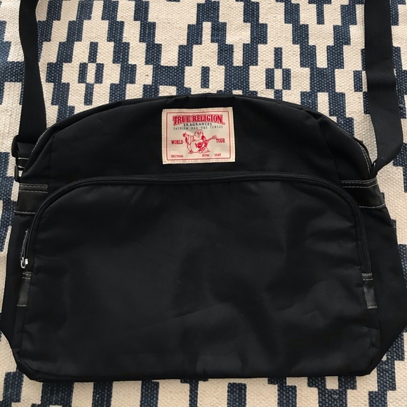 true religion messenger bag